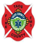 Taos County Fire and EMS badge