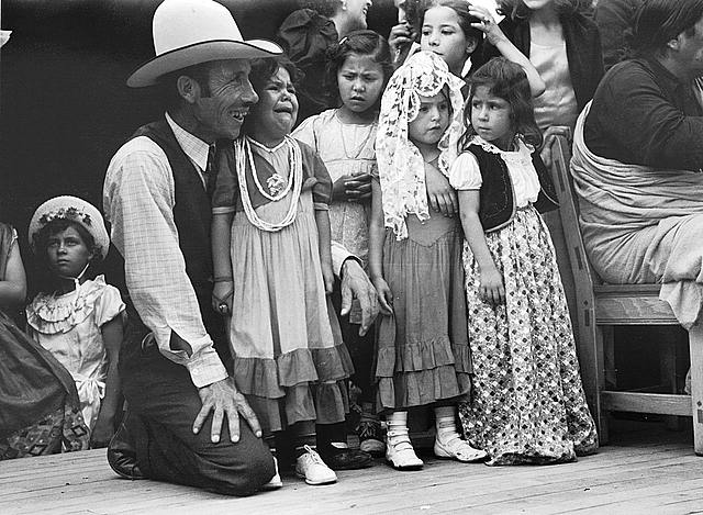 Spanish American People at Taos Fiestas 1940