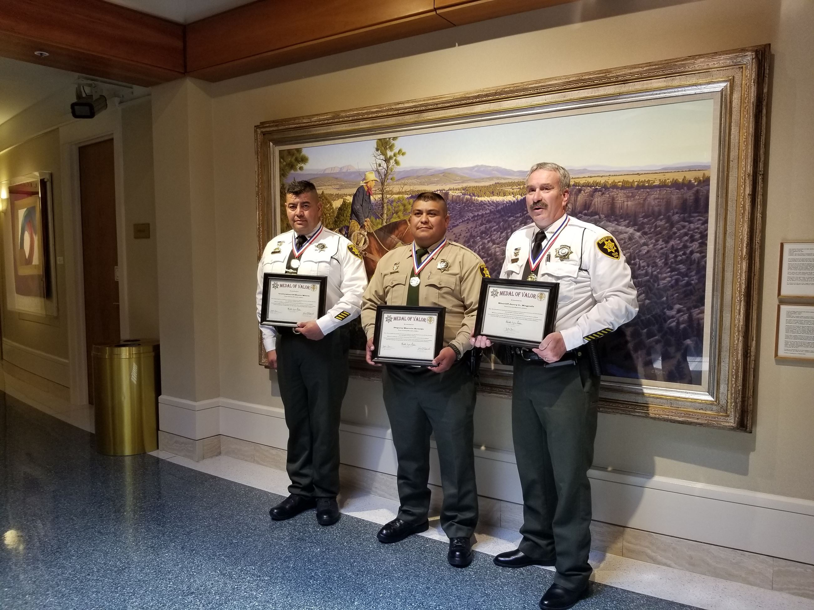 Showing Awards and Medals